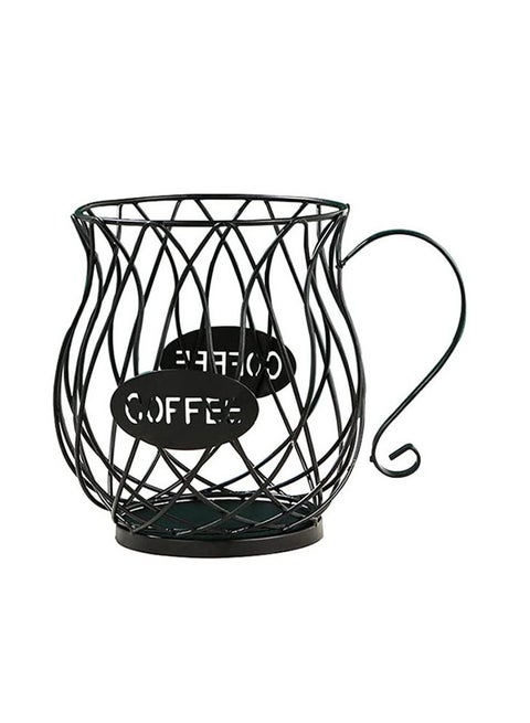Coffee Pod Holder Black 5.5x4.5x5.5inch