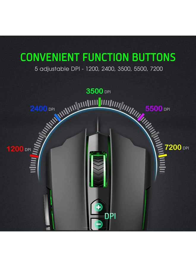 Rock Pow - Mechanical Gaming Keyboard And Mouse - wired - Image 1