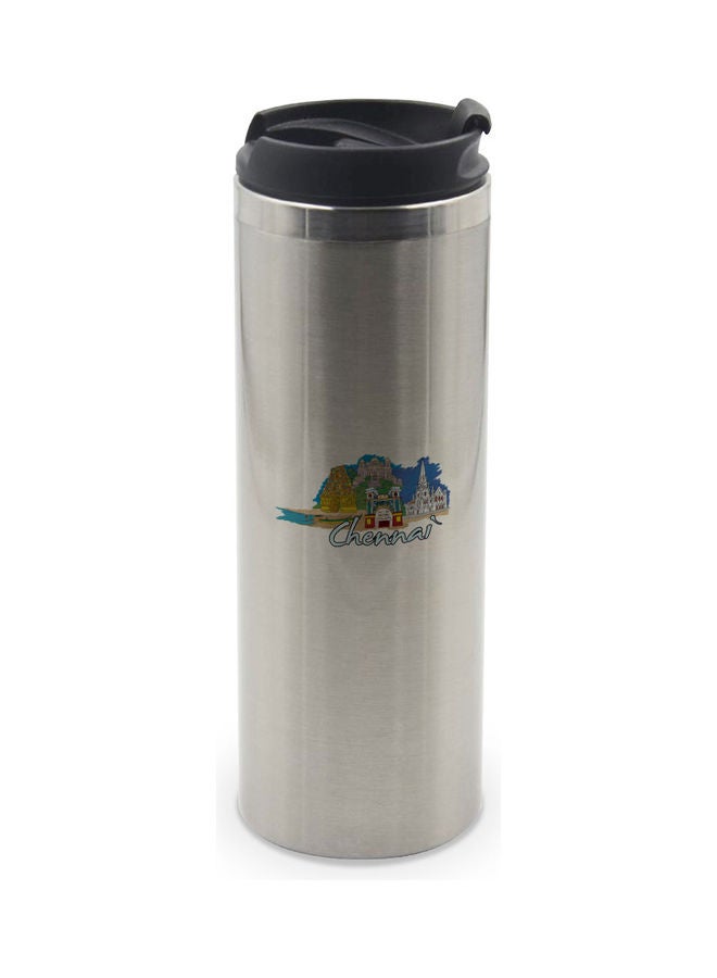LIT Chennai Printed Tumbler With Lid Multicolour - Image 1
