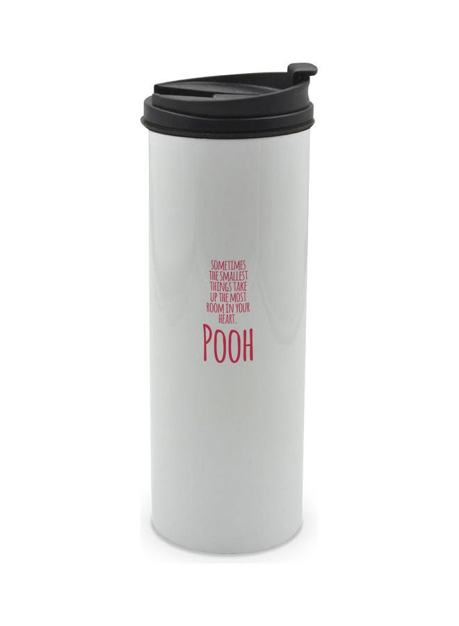 LIT Heartly Quote Pooh Tumbler Multicolour 400ml - Image 1