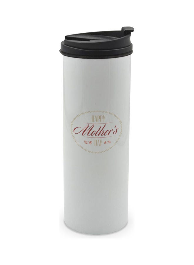 LIT Mother's Day Printed Double Wall Tumbler With Lid Multicolour 400ml - Image 1