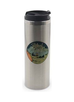 LIT Silent Night Design Tumbler Silver  - Image 1