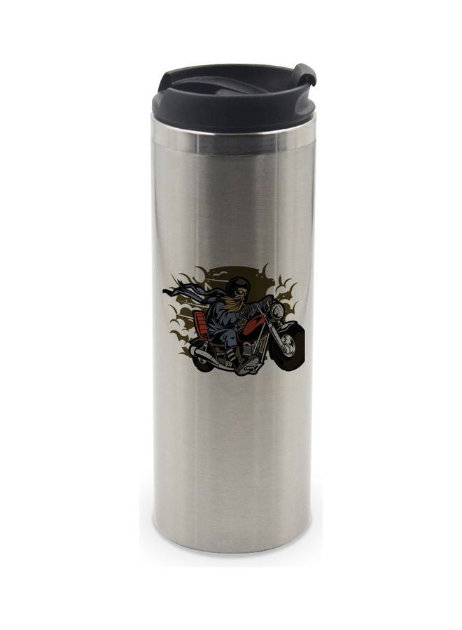 LIT Double Wall Tumbler with Easy Click Lock Multicolour  - Image 1