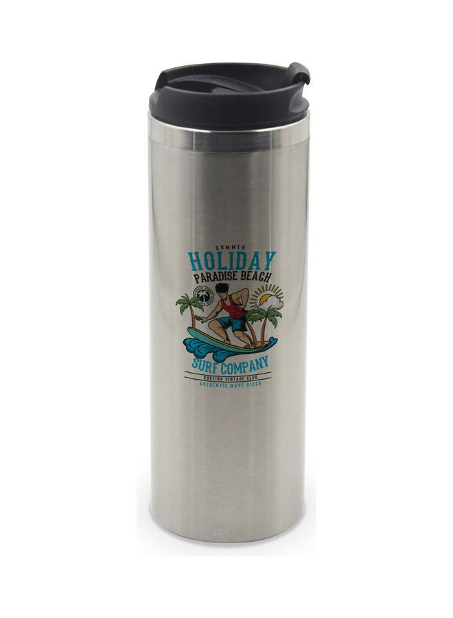 LIT Double Wall Tumbler with Easy Click Lock Multicolour  - Image 1