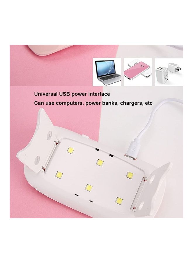 6W UV LED Nail Dryer White - v1629182655/N50178096A_5