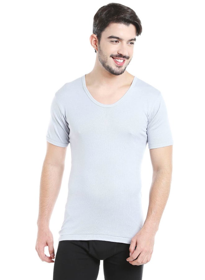 BYC - Comfortable Casual Undershirt Grey - Image 1