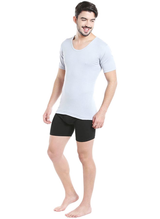 BYC - Comfortable Casual Undershirt Grey - Image 1