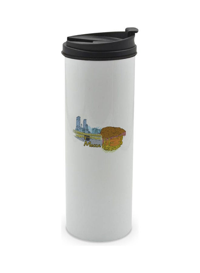 LIT Mecca Design Double Wall Tumbler With Lid Multicolour 400ml - Image 1