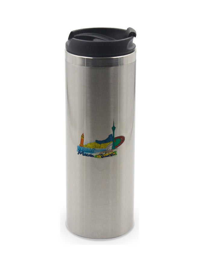 LIT Macau Printed Tumbler With Lid Multicolour - Image 1