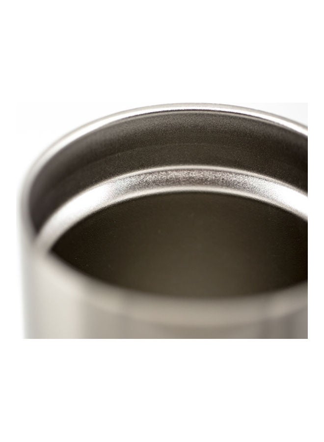 LIT Speaking To My Dog Quote  Silver Tumbler Multicolour 20 x 8 x 8cm - Image 2