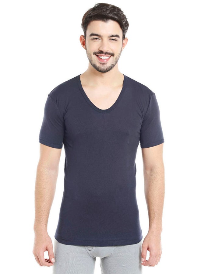 BYC - Comfortable Undershirt Navy Blue - Image 1