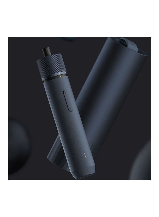 هوتو Straight Handle Electric Screwdriver Set Black/Silver 20 X 5 X 10cm - Image 2