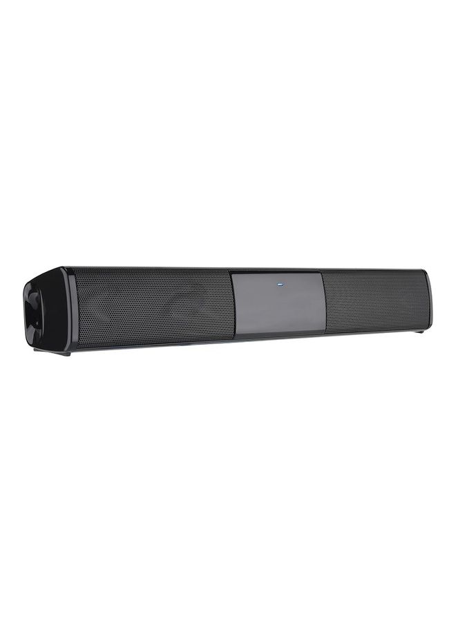 Stylish and Compact Portable Wireless Soundbar Black - Image 2