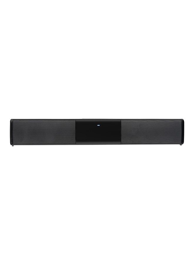 Stylish and Compact Portable Wireless Soundbar Black - Image 3