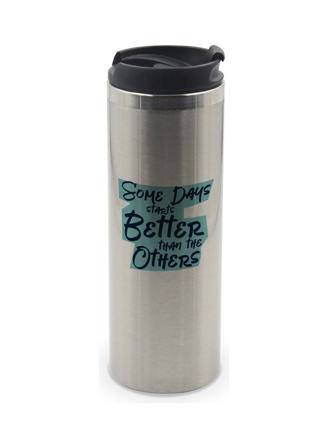 LIT Double Wall Tumbler with Easy Click Lock Multicolour  - Image 1