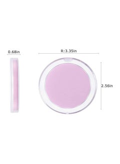 MissTiara 1X/3X LED Lighted Travel Makeup Mirror Pink  - Image 4