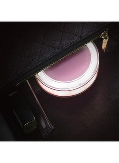 MissTiara 1X/3X LED Lighted Travel Makeup Mirror Pink  - Image 3