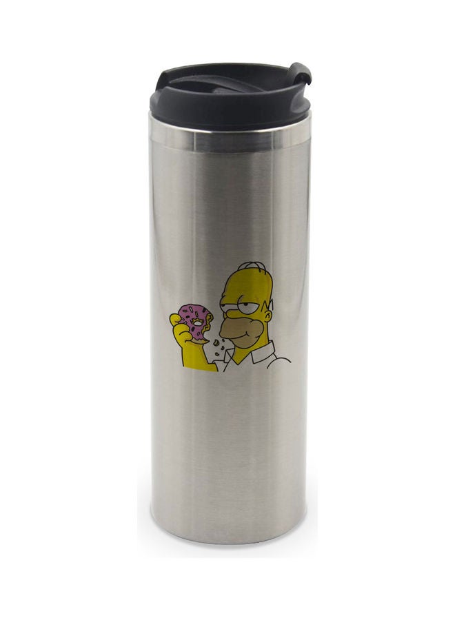 LIT Double Wall Tumbler with Easy Click Lock Multicolour  - Image 1