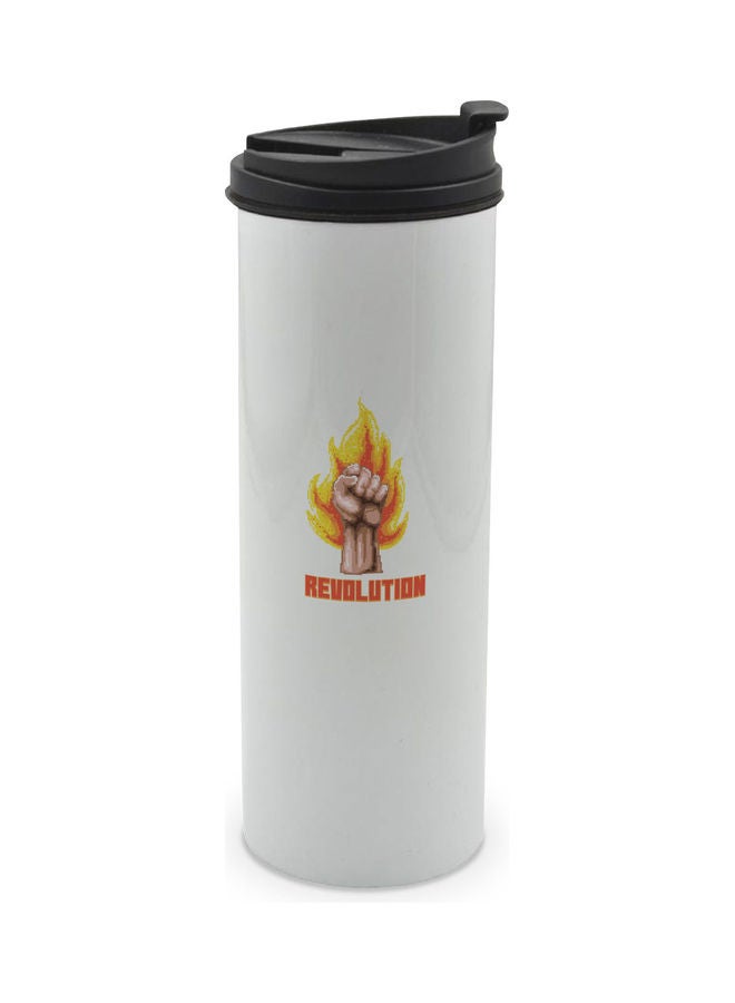 LIT Double Wall Tumbler with Easy Click Lock Multicolour  - Image 1