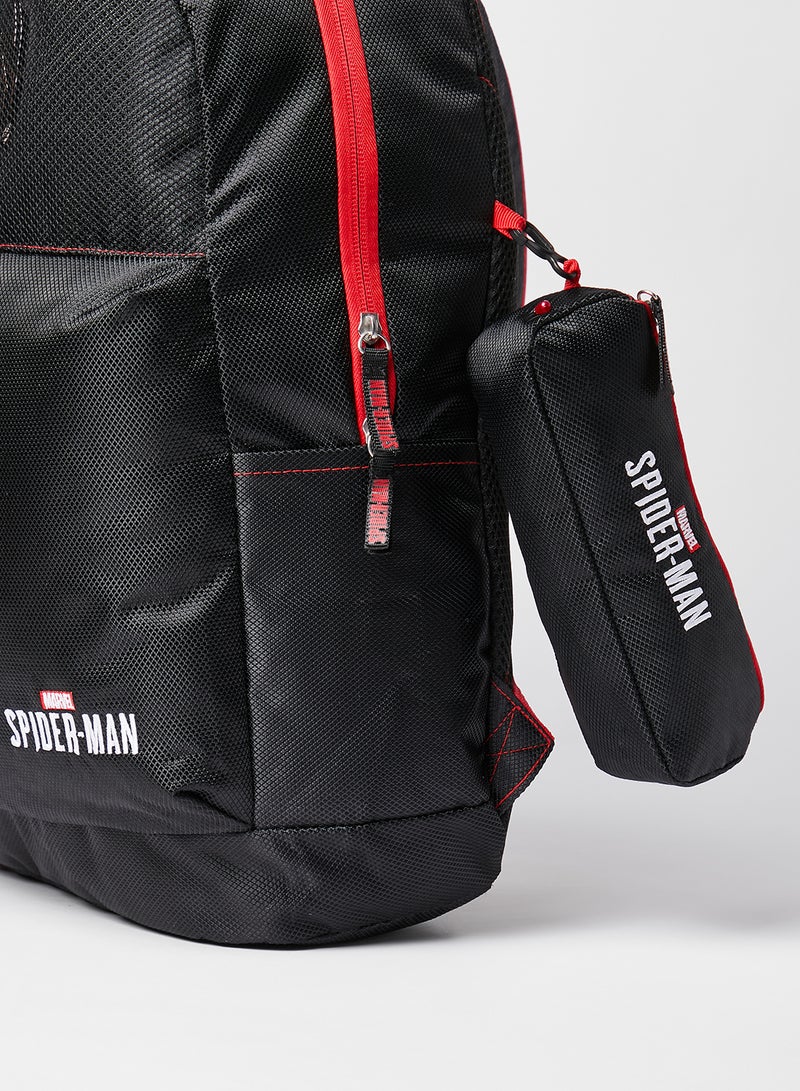 MARVEL Spider-Man Spidy Mood Boys Backpack 16 Inches Black - Image 3