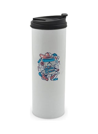Arcade Games Character Printed Tumbler With Lid Multicolour 400ml - v1629185928/N50183966A_1