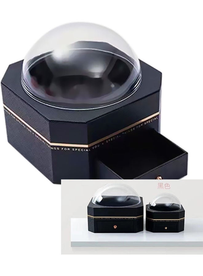 Creative - Gift Box With Acrylic Lid Black - Image 1