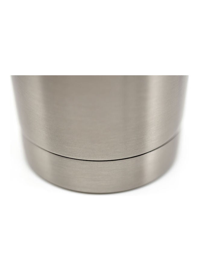 LIT Gym Motivation Printed Tumbler With Lid Silver/Black/Yellow - Image 3