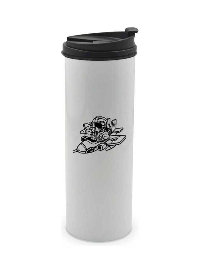 ليت كوب يتميز بتصميم مطبوع عليه طائرة مقاتلة متعدد الألوان 400ملليلتر - Image 1