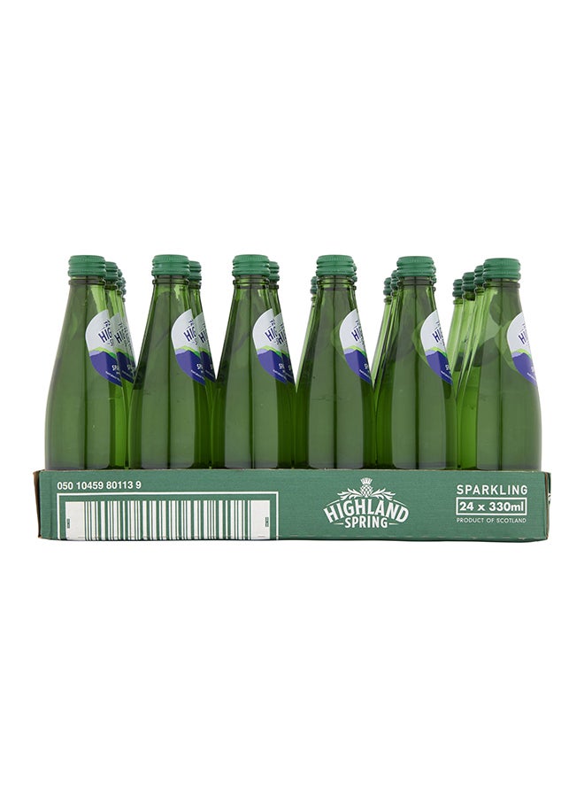 Highland Spring - Sparkling Water 330ml Pack of 24 - Image 1