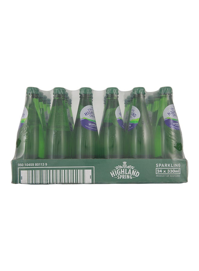Highland Spring - Sparkling Water 330ml Pack of 24 - Image 1