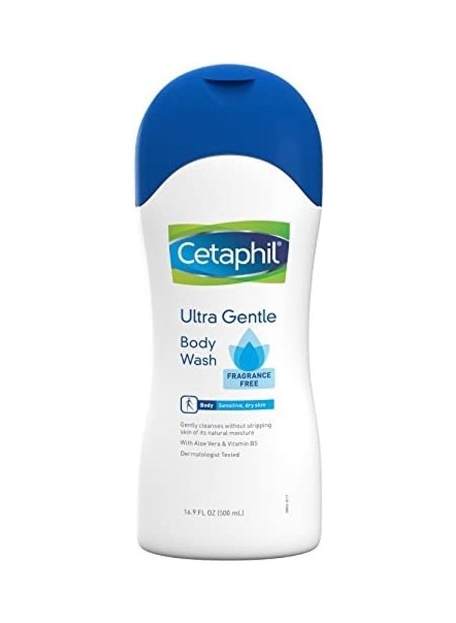 Cetaphil 3-Piece Ultra Gentle Body Wash Multicolour