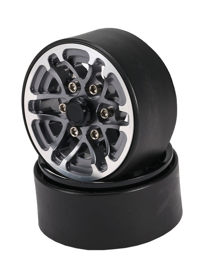 4-Piece Metal Wheel Rims