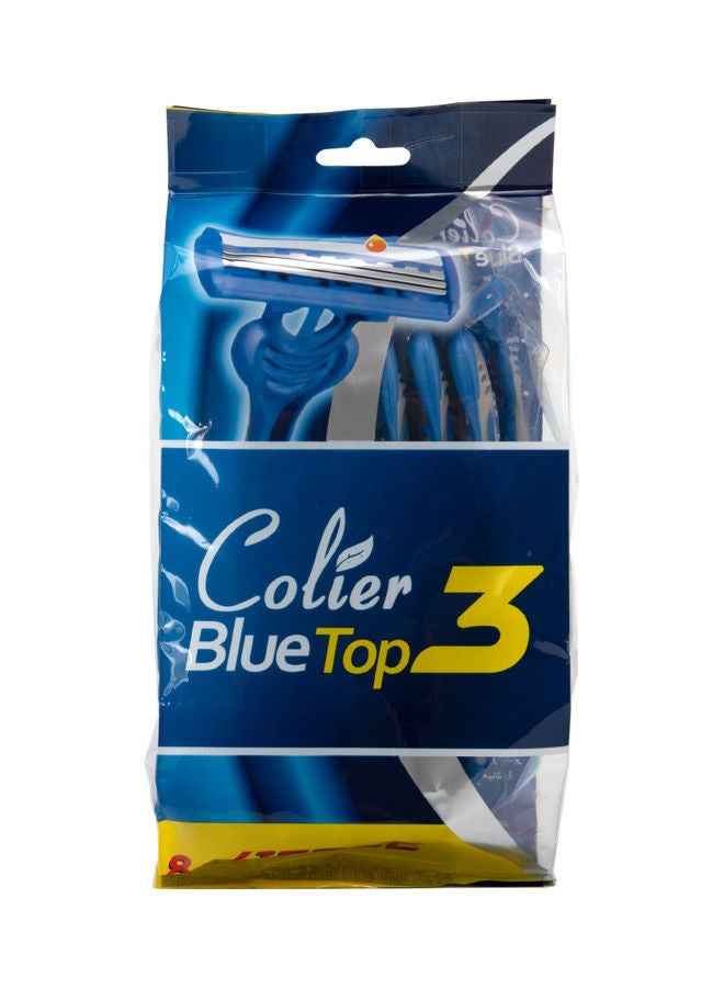 COLIER Pack Of 12 Blue II Plus Disposable Razor Blue  - Image 1
