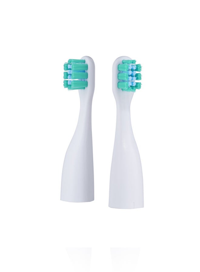 brush-baby Go-Kidz Replacement Brush Heads - Pack Of 2  - Image 1