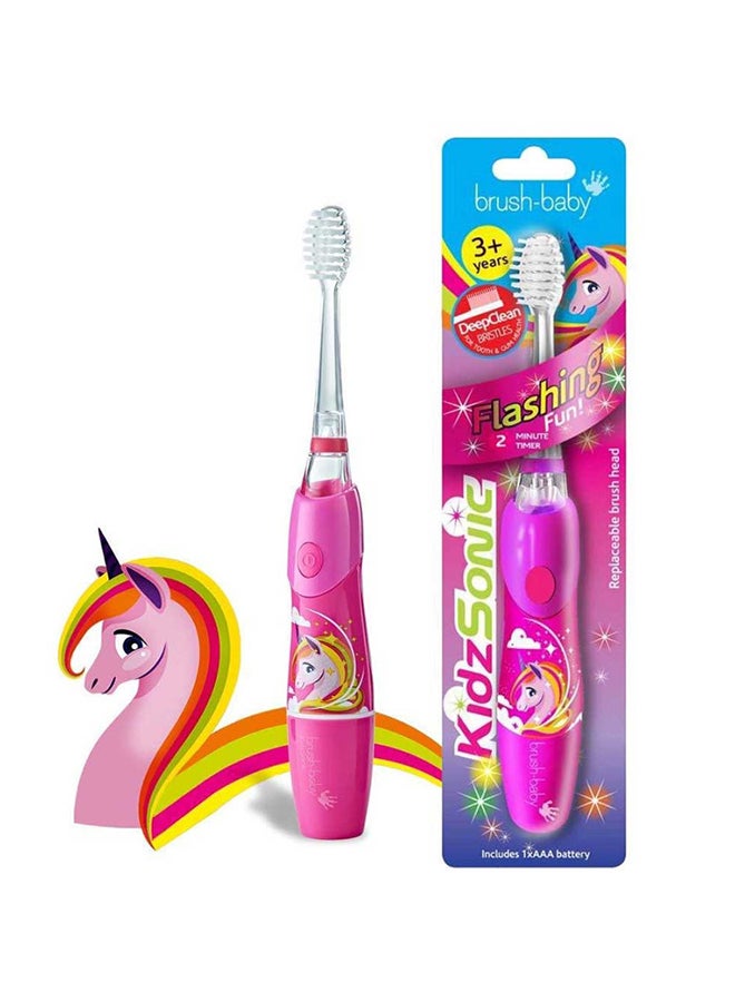 brush-baby - New Kidzsonic Unicorn Electric Toothbrush 3+ - Image 1