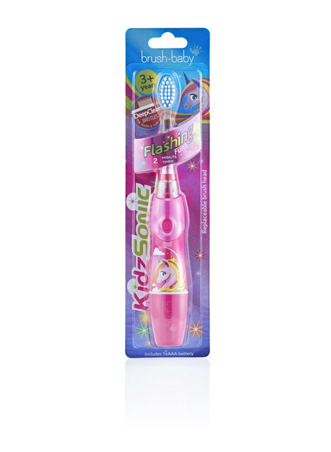brush-baby - New Kidzsonic Unicorn Electric Toothbrush 3+ - Image 1