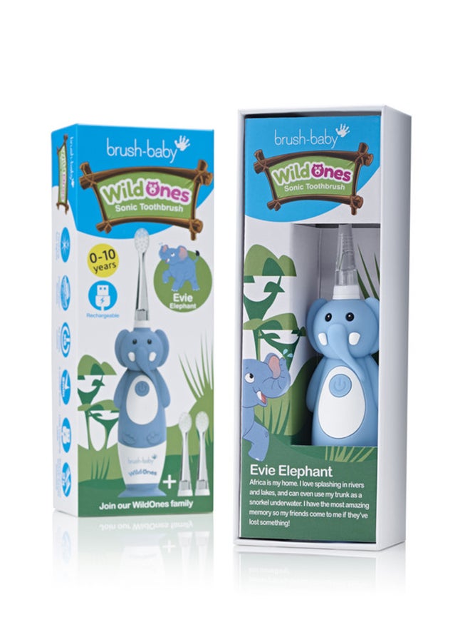 brush-baby - New Wildone Elephant Rechargeable Toothbrush - Image 1