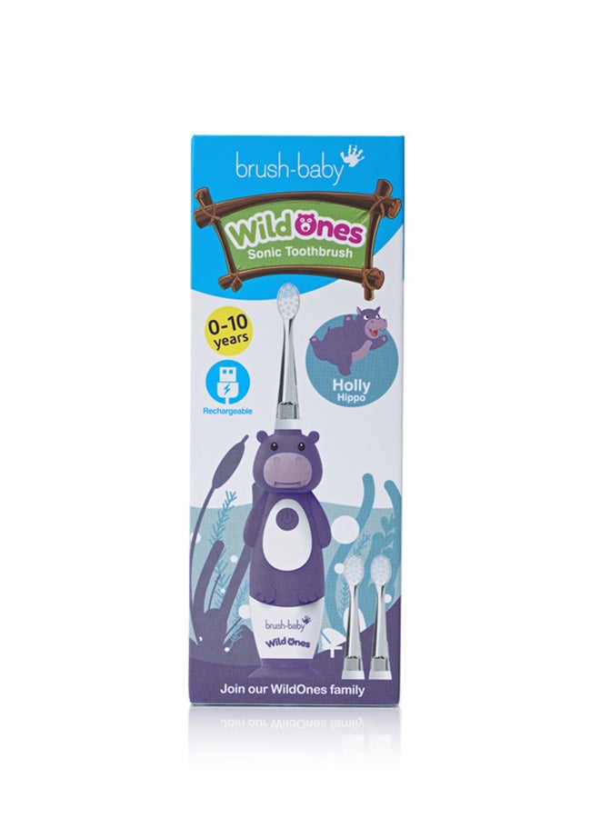 brush-baby Hippo Rechargeable Electric Toothbrush  - Image 4