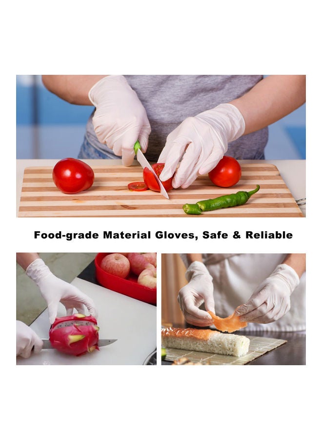 قفازات واقية للاستخدام مرة واحدة من 100 قطعة - Image 4