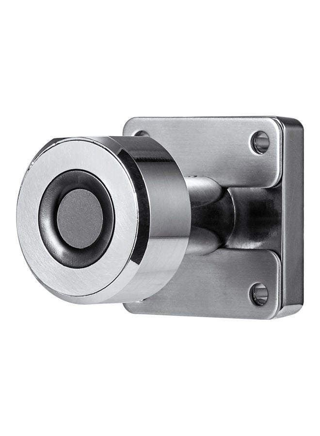 Smart Fingerprint Cabinet Lock Silver  - Image 1