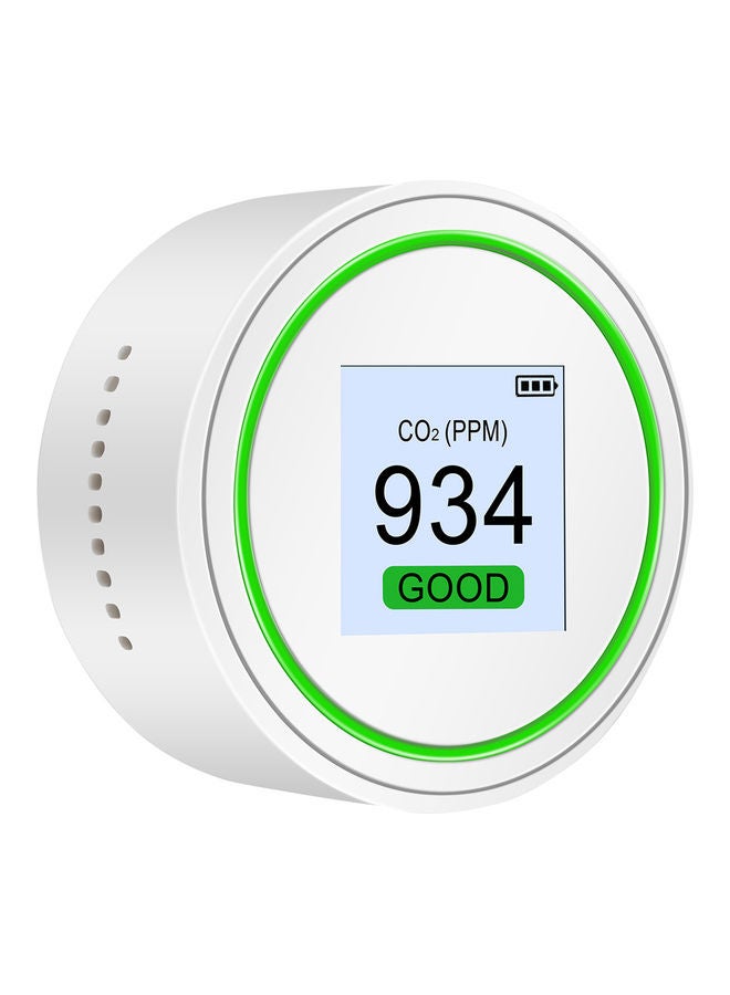 Digital CO2 Detector White 11.30x5.70x8.90cm  - Image 1