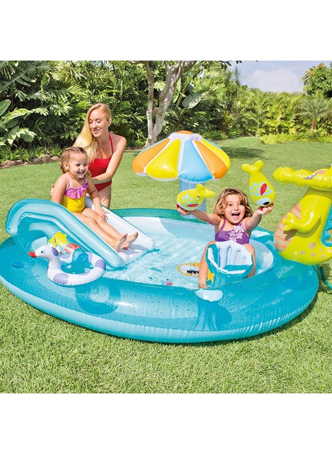 Intex - Gator Play Center Ages 2+ 201x170x84cm
