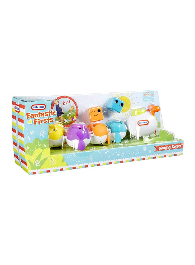 little tikes Plastic Singing Sorter Toy White - Image 1