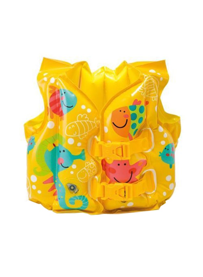 INTEX Fun Fish Inflatable Swim Vest 16x12inch - Image 1
