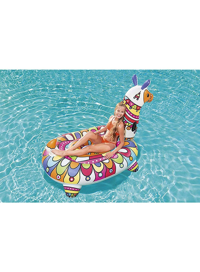 Lama Ride-On Pool Float 193x151x110cm