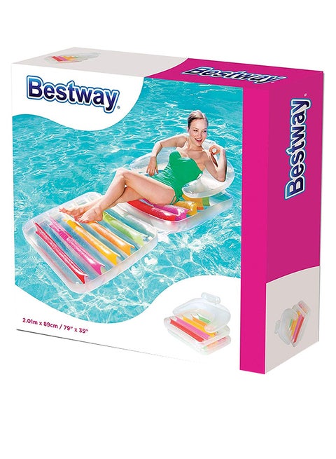 Inflatable Foldable Pool Lounger 43023 201x89cm