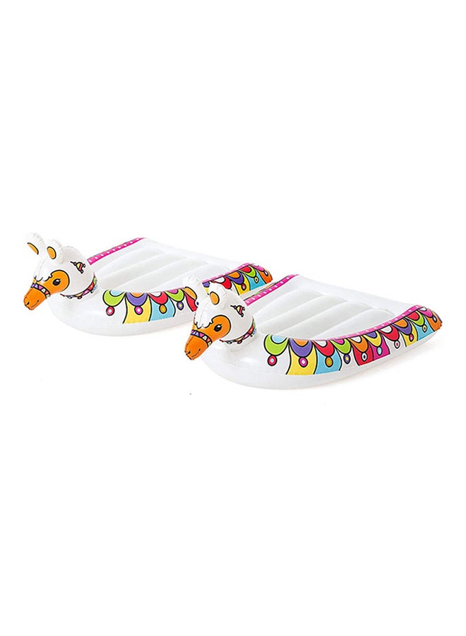 Bestway H2OGO! Llama Rama Double Race Slide ‎7x30x30cm  - Image 3