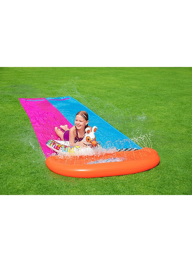 Bestway H2OGO! Llama Rama Double Race Slide ‎7x30x30cm  - Image 5