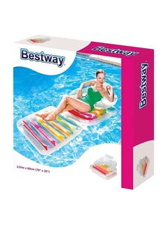 Bestway Foldable Pool Lounger 201x21x89cm 201x21x89cm  - Image 1