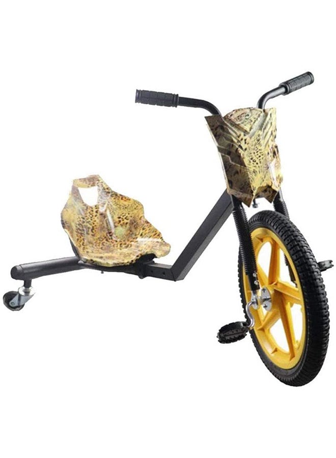 Cool Baby Drifting Pedal Scooter Comfortable Seat With Backrest For Kids And Adults Multicolour 90x60x65cm - Image 2
